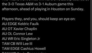 Titans will be heavily scouting talent during the Texas A&M-Auburn game