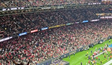 Incredibly embarrassing amount of 49ers fans at the games today. The Superdome was about 60% SF fans. This is the state of the Saints right now.