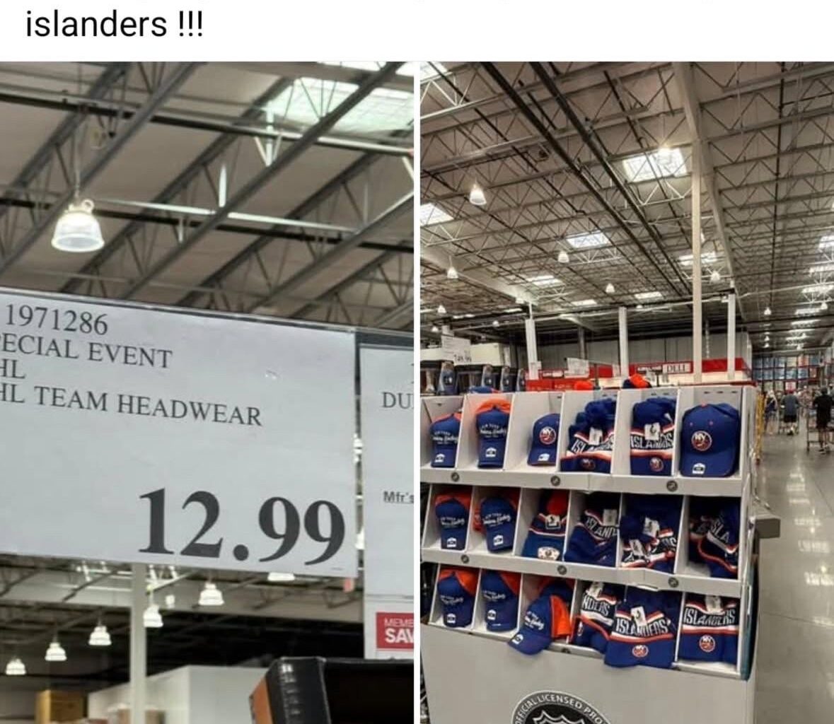 Hats at Oceanside Costco