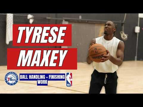 [Chris Johnson Hoops]Inside NBA All Star Tyrese Maxey’s Elite Handling & Explosive Finishing Workout