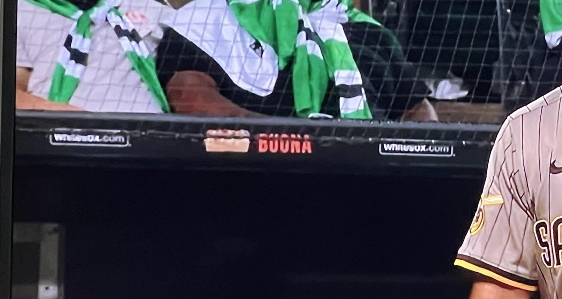 Front row seats sleeping