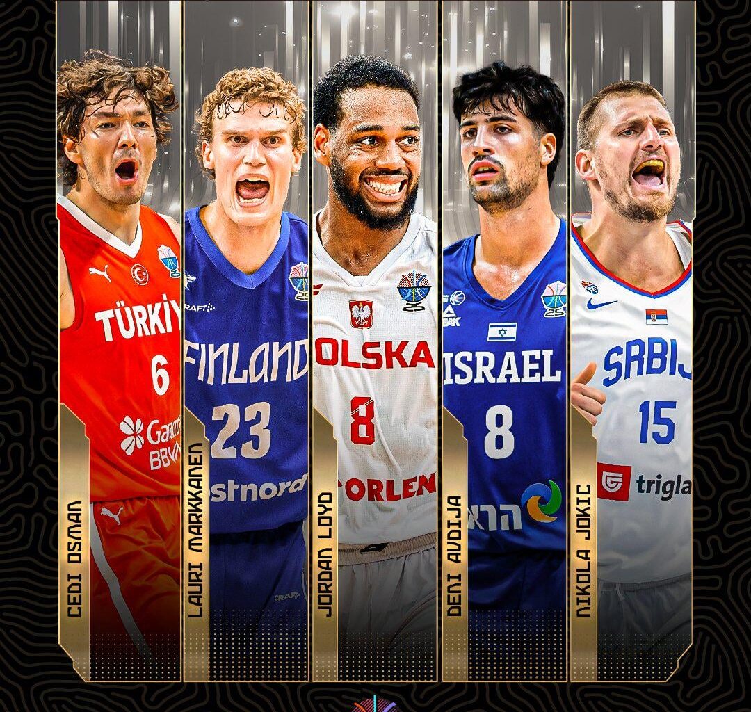 Deni's made the EuroBasket 2025 All-Star Second Team