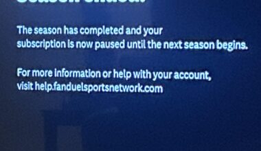 FanDuel stream not working