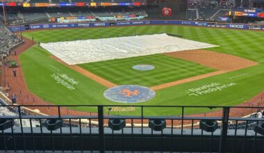 They’re removing the tarp!!