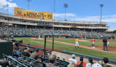 Section 104 checking in - my first MLB game!