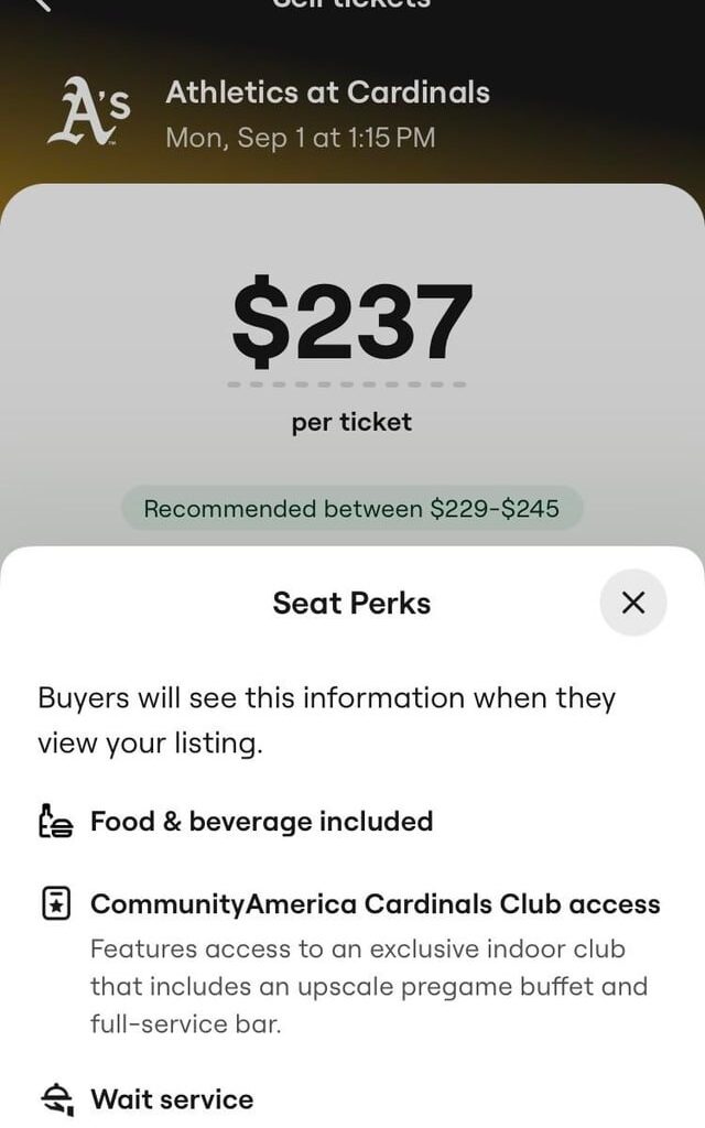 Selling Row B Tickets x2 ASAP