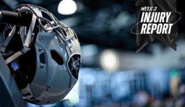 Raiders-Chargers Week 2 Injury Report - Raiders.com