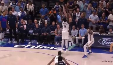 Luka Dončić hit four straight threes to win the game, each one progressively more difficult and clutch.