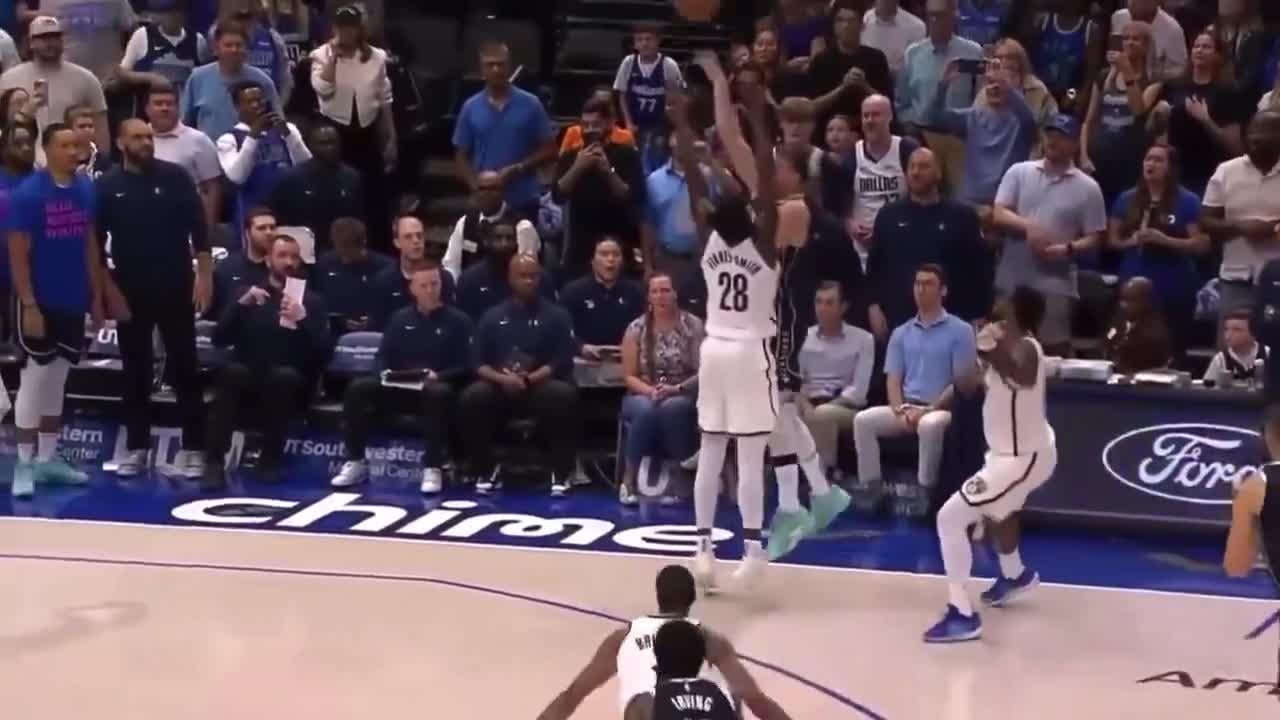 Luka Dončić hit four straight threes to win the game, each one progressively more difficult and clutch.