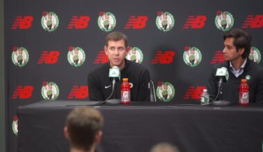 Brad Stevens gives an update on Jayson Tatum’s timeline