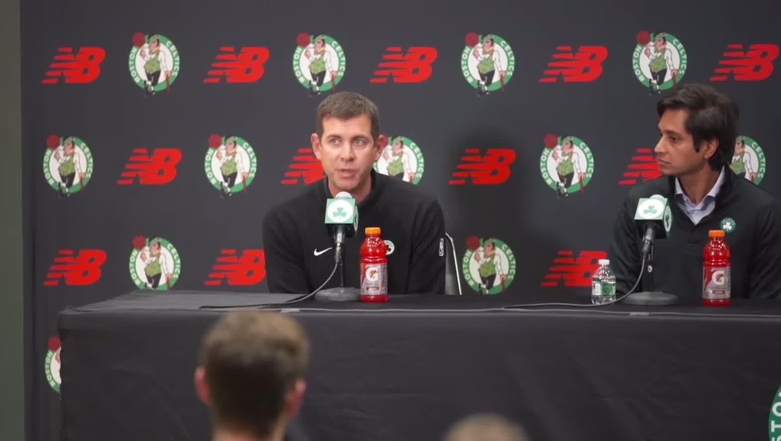 Brad Stevens gives an update on Jayson Tatum’s timeline
