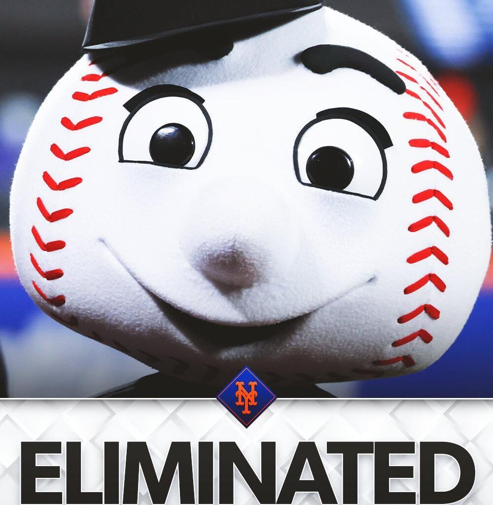 The New York Mets have been eliminated from playoff contention