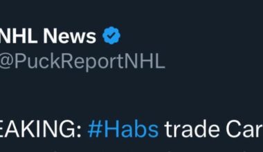 Imagine showing this to a Habs fan in 2015