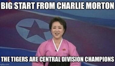 Broadcast team is out of control.