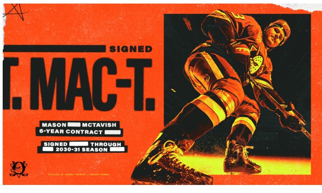 McTavish signing official