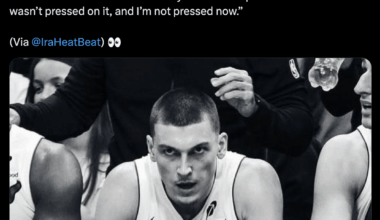 Tyler Herro: "I expect to get something done. I’m not going to lose my joy, I ain’t going to lose my joy… it’s not that important to me. Being here is important but being here at a respectable number."