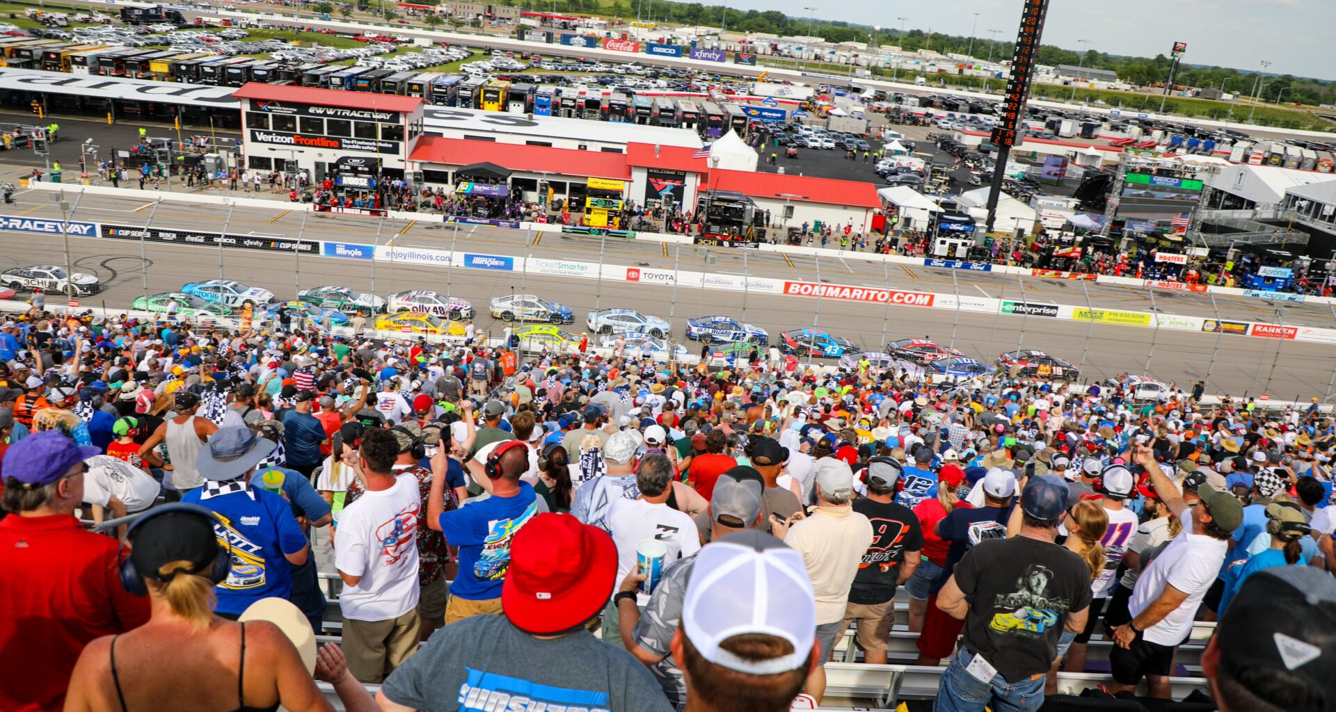 NASCAR Playoffs Head to Gateway