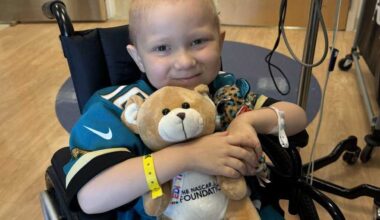 NASCAR Foundation races some love to youngest fans from Children's of Alabama