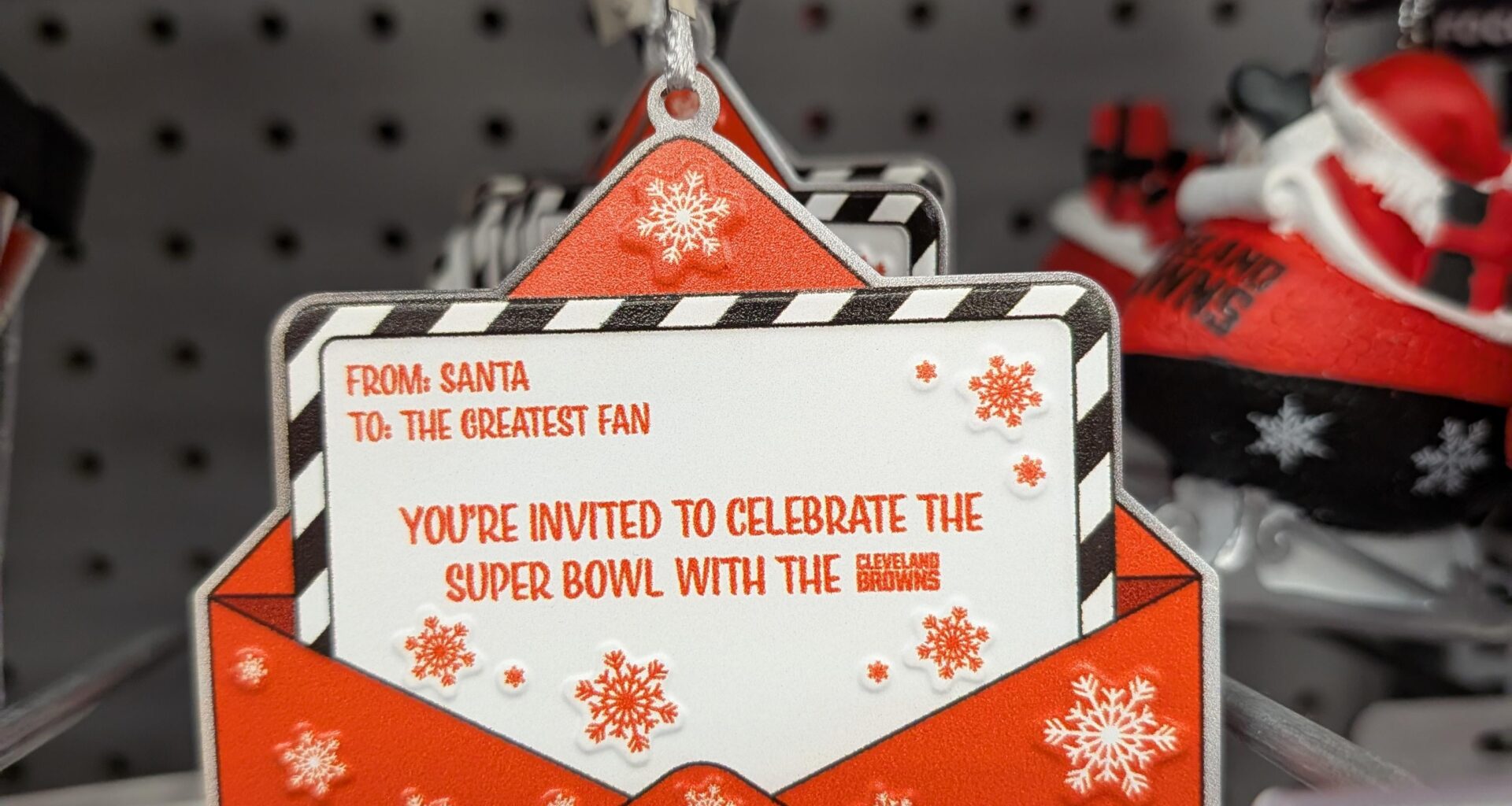 I'm not sure what is funnier... Walmart already selling Christmas items, or this specific ornament.