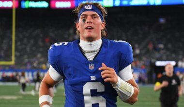 The Giants' Russell Wilson experiment is over — starting Jaxson Dart right move for the future - SNY