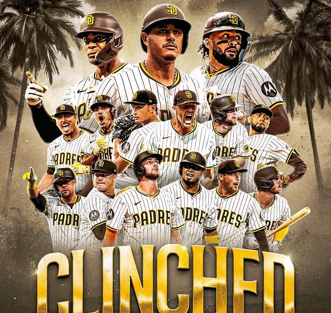 [Padres] WE’RE GOING TO THE POSTSEASON!!!