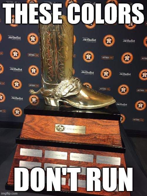 These colors don't run!