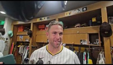 [Caswell] Padres reliever Jason Adam discussed his season-ending injury and not being part of the playoff push. “I told AJ I'm really glad you went out and got Mason...this bullpen's so deep...I'm excited to cheer these guys on. It's a family out there."