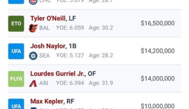 2026 Outfielder Free agents