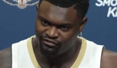 Zion Williamson says he’s back to feeling like Duke Zion after boxing and football workouts this summer: "I haven't felt like this since college."