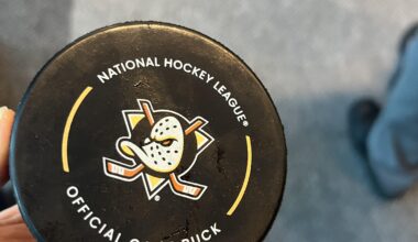 Second puck at my second game