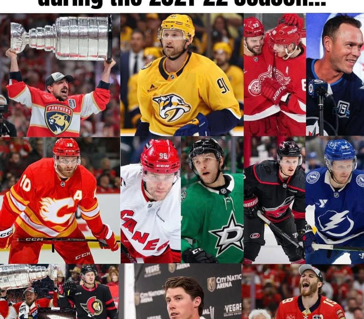 All that’s missing is Carey Price in a Sharks jersey😂