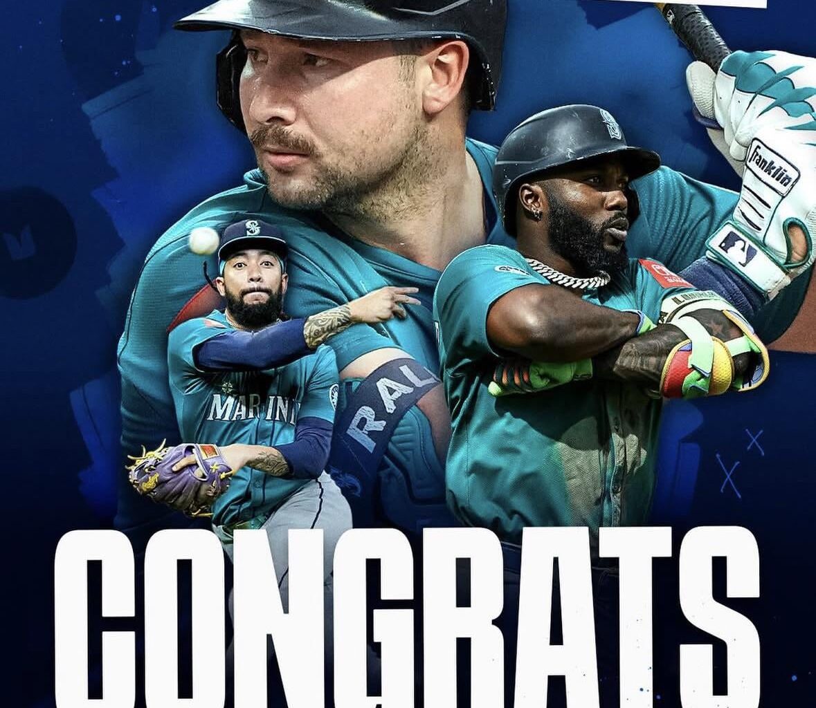 Seahawks congratulate Mariners on AL West title! (NFC West title soon to follow, for sure)