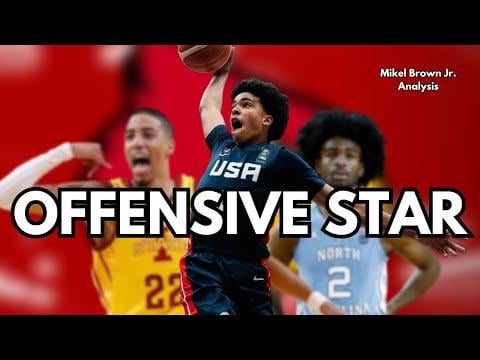 I know we have a long way to go until this point! But I think this kid is really good. And I hope we can land on with the pelicans pick