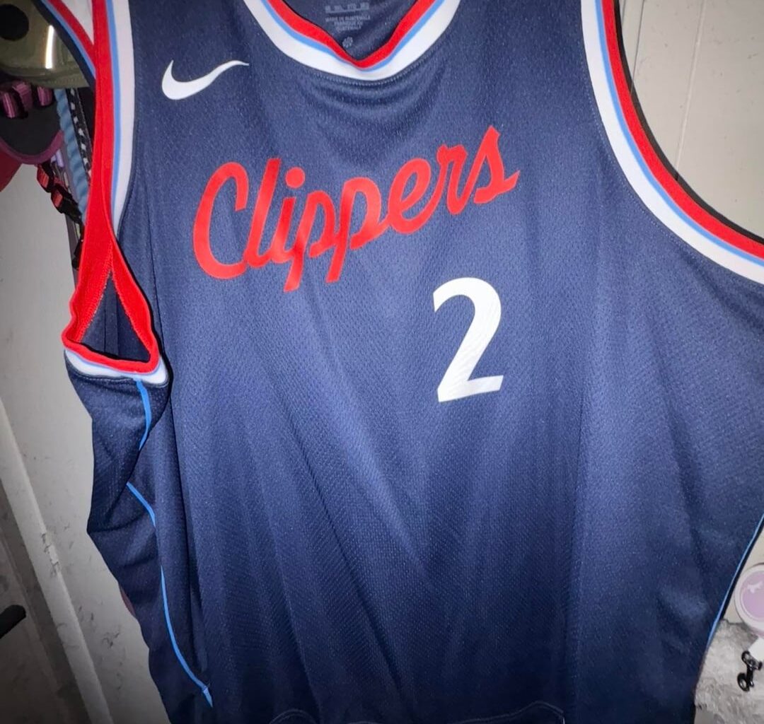 Works been slow . So selling my Kawhi icon swingman jersey $50 3XL and a Norman Powell association jersey $30 3XL