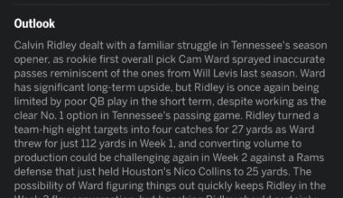 ESPN Fantasy gotta be using AI😂