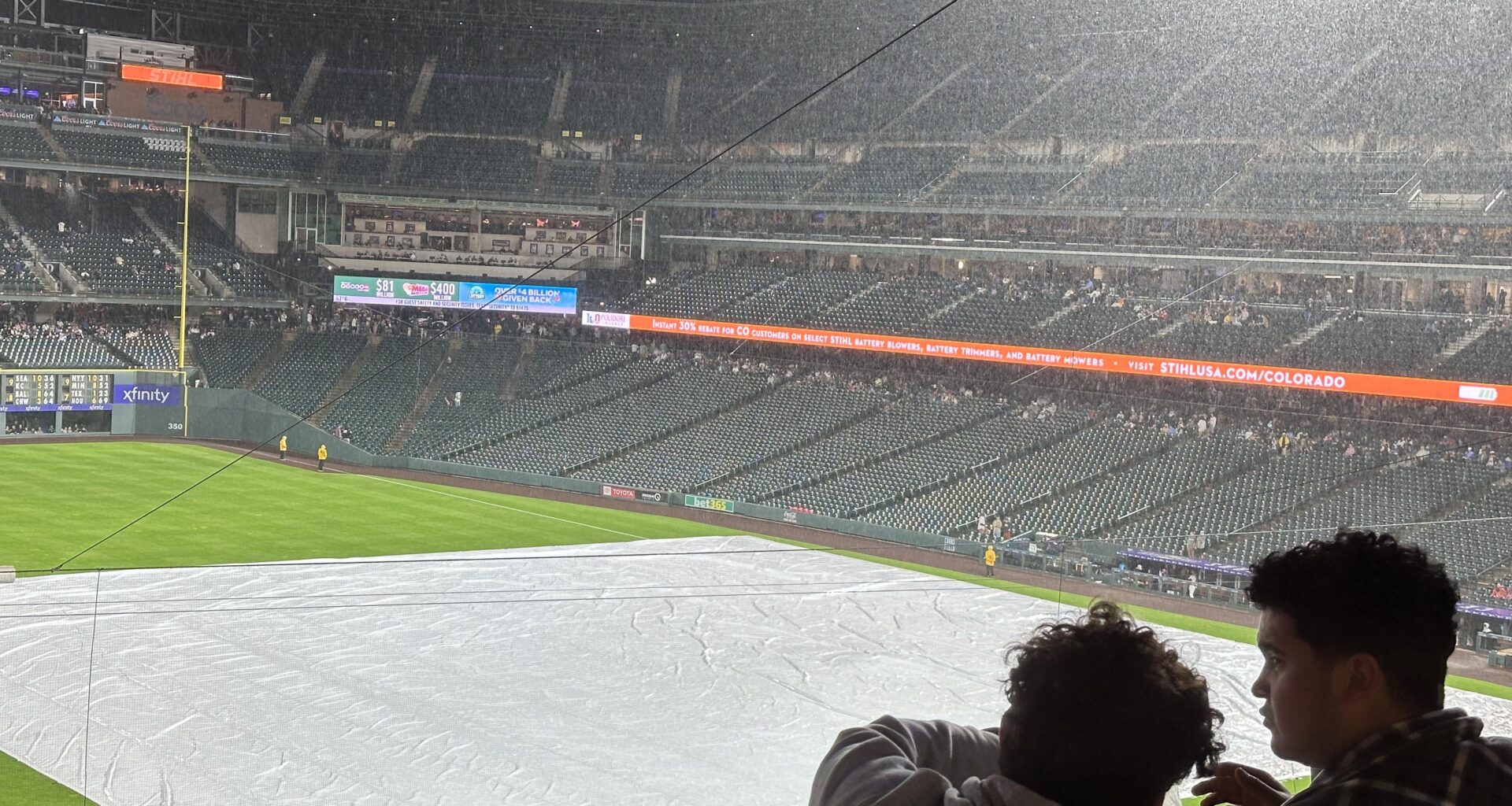 Half price Club seats coming in clutch last night