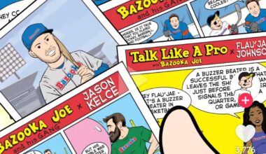 Anders Lee is apparently on a Bazooka Gum Comic.