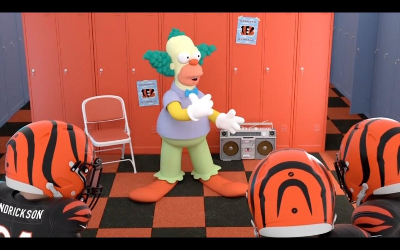 Zac Taylor at halftime