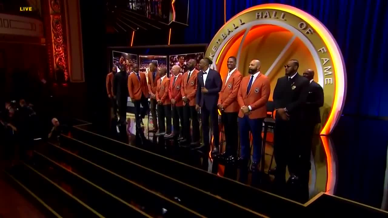 The Redeem Team enters the Basketball Hall of Fame