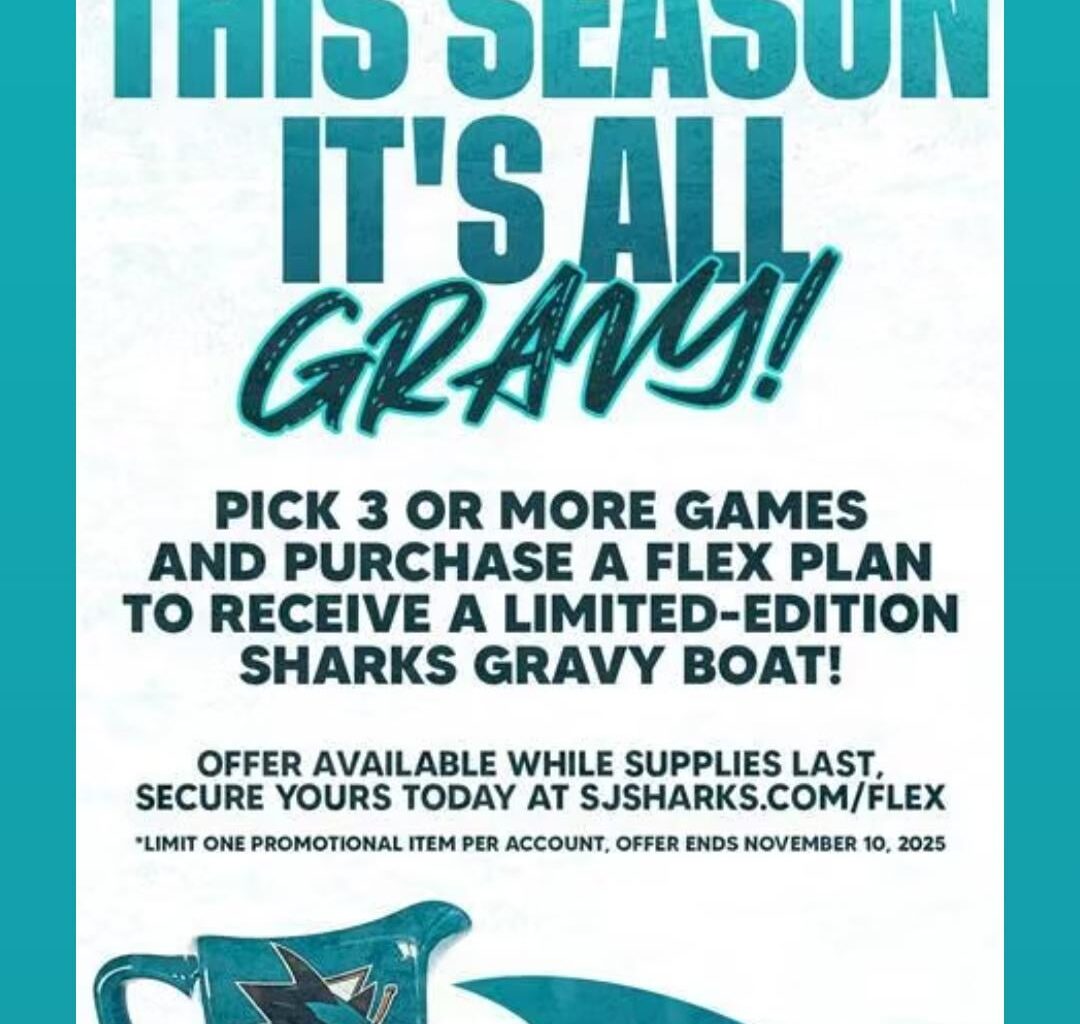 sharks in contention for best giveaway/perk before the season even starts