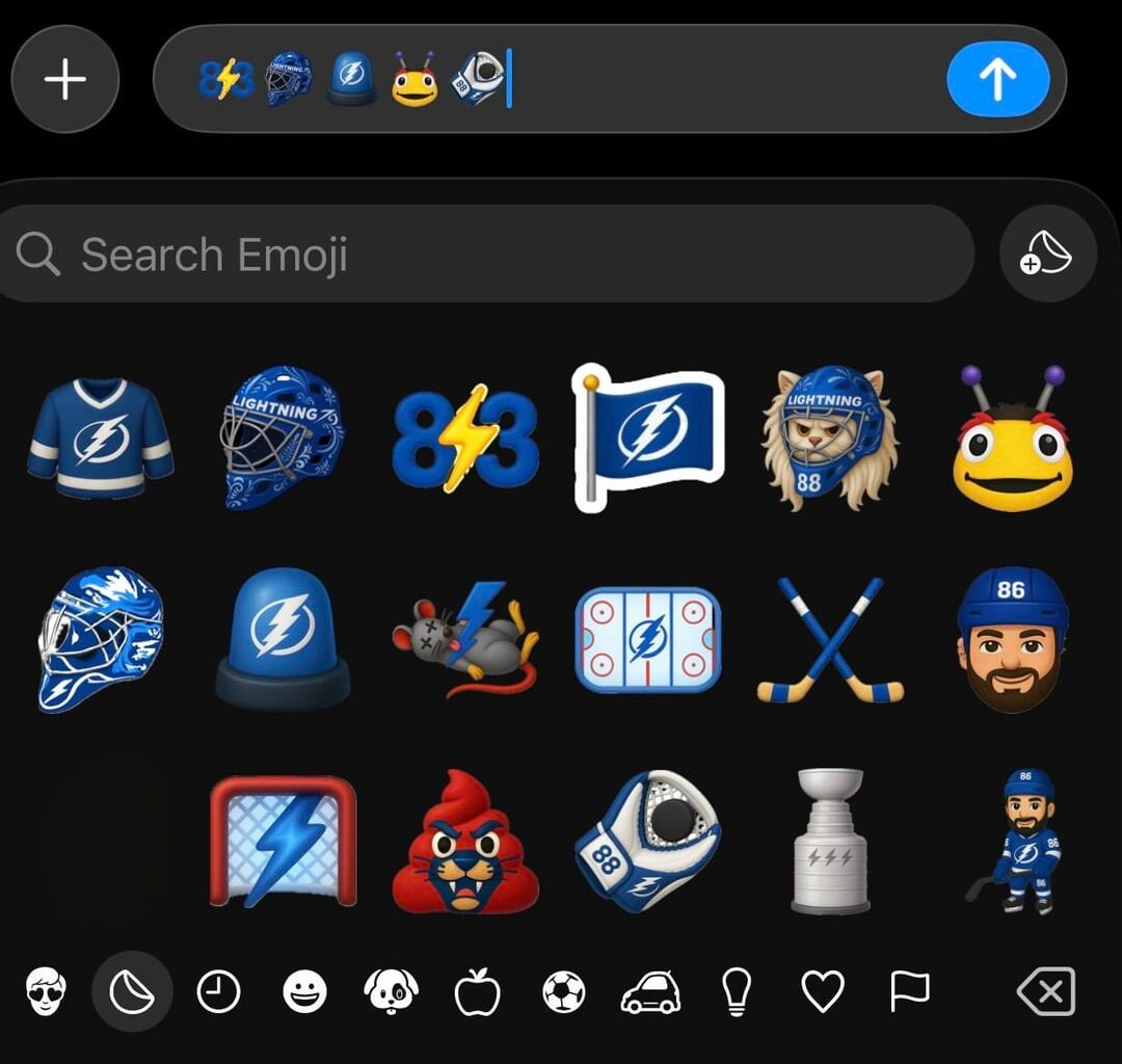 Lightning iPhone Emojis