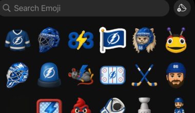 Lightning iPhone Emojis