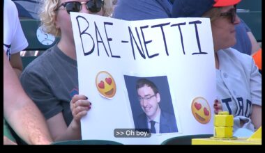 Shout out to this lady with the sign of the year.