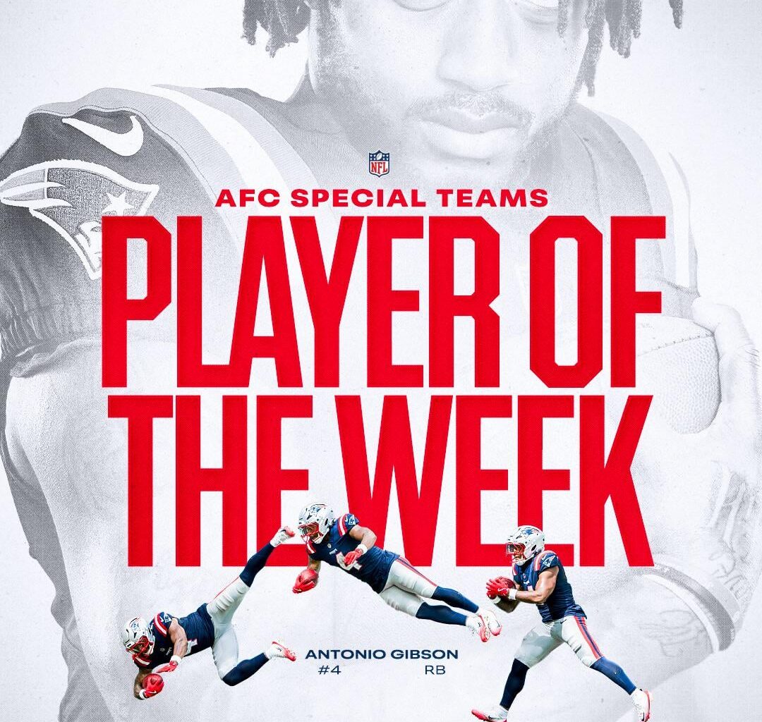 AG with the special teams honor 🔥