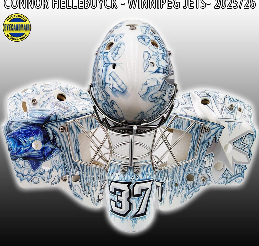 First look at Helle's mask for the 2025-26 season!