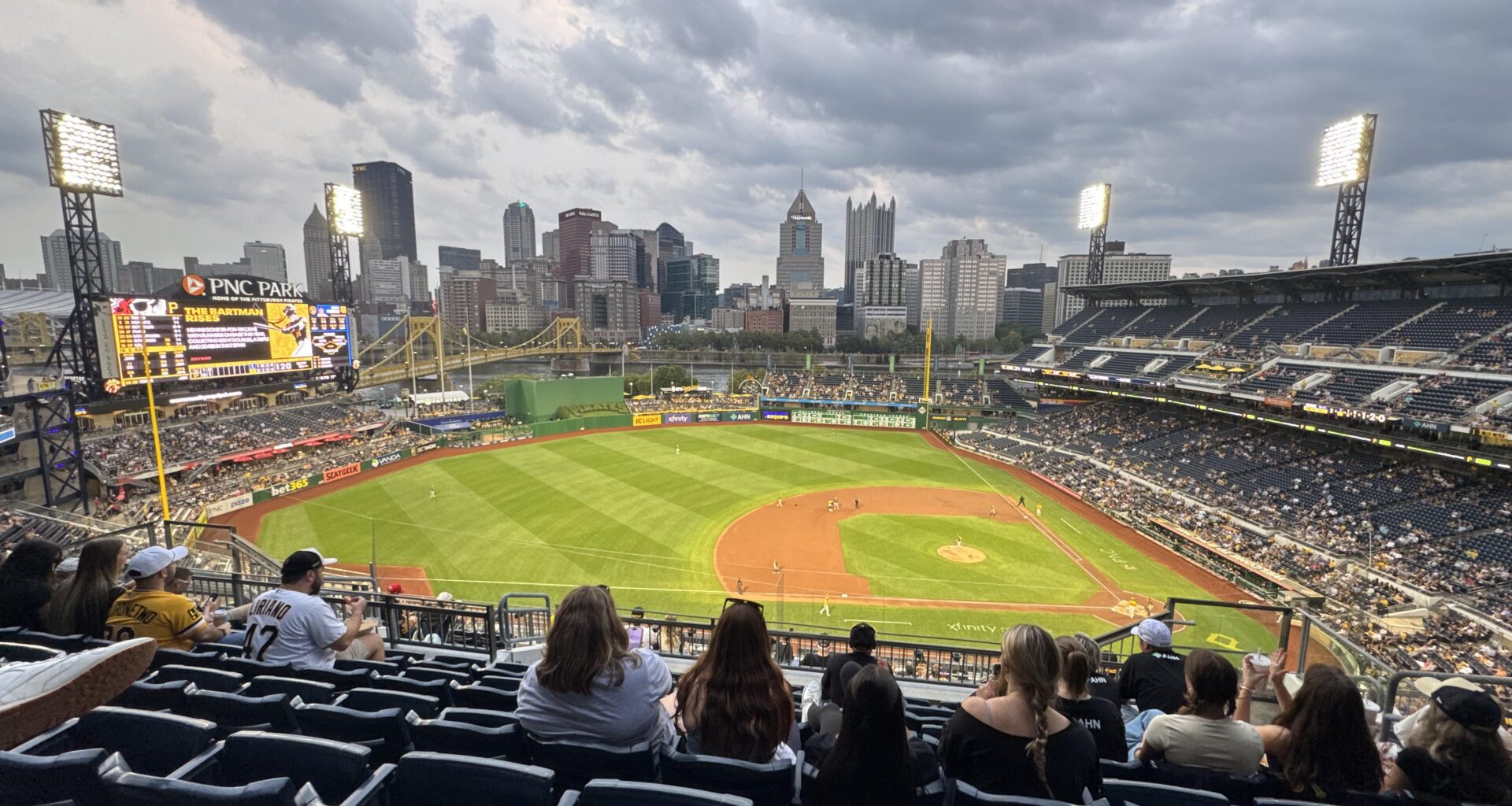 Another no filter night at the best ballpark🔥