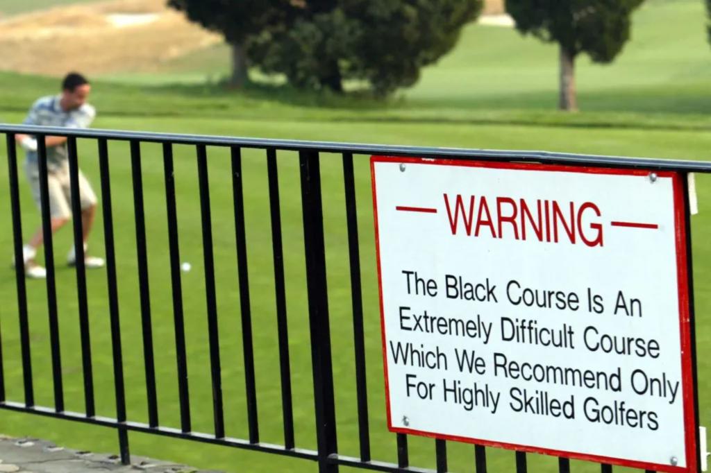 Bethpage Black's iconic sign won't be seen at Ryder Cup