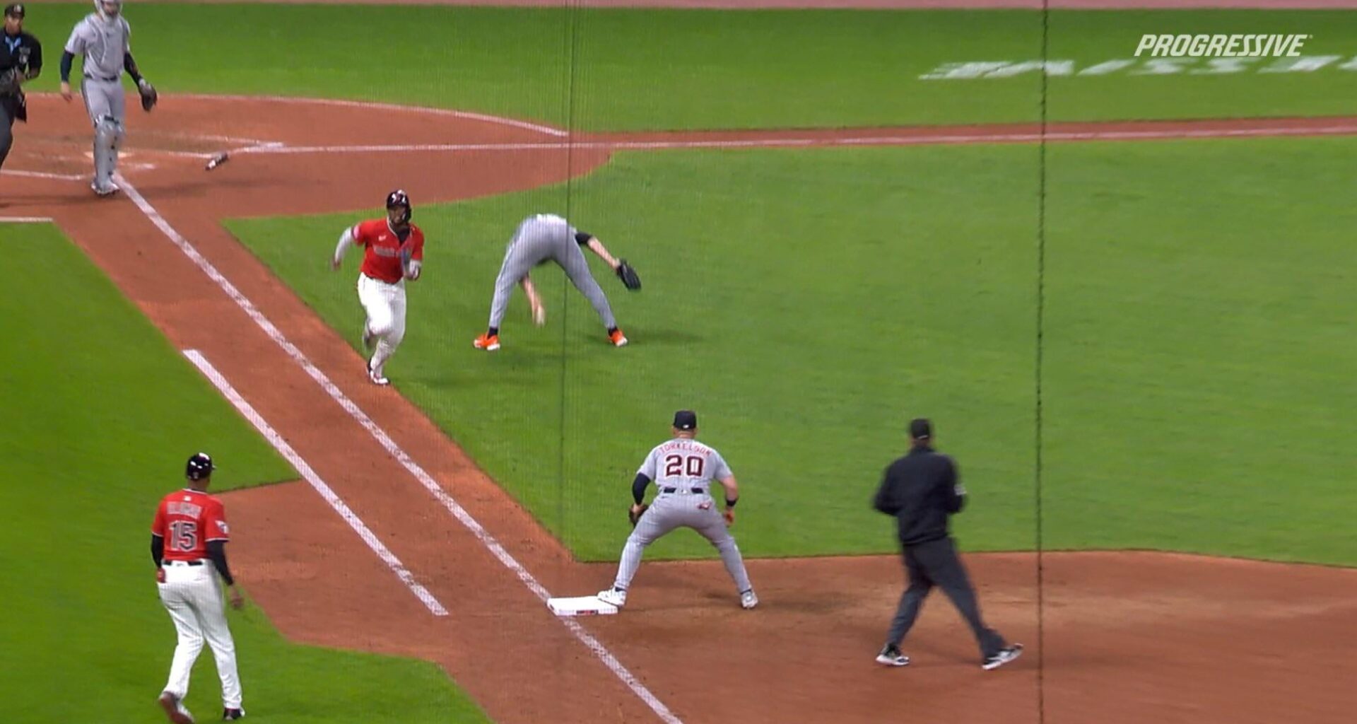 Visual representation of the season being thrown away