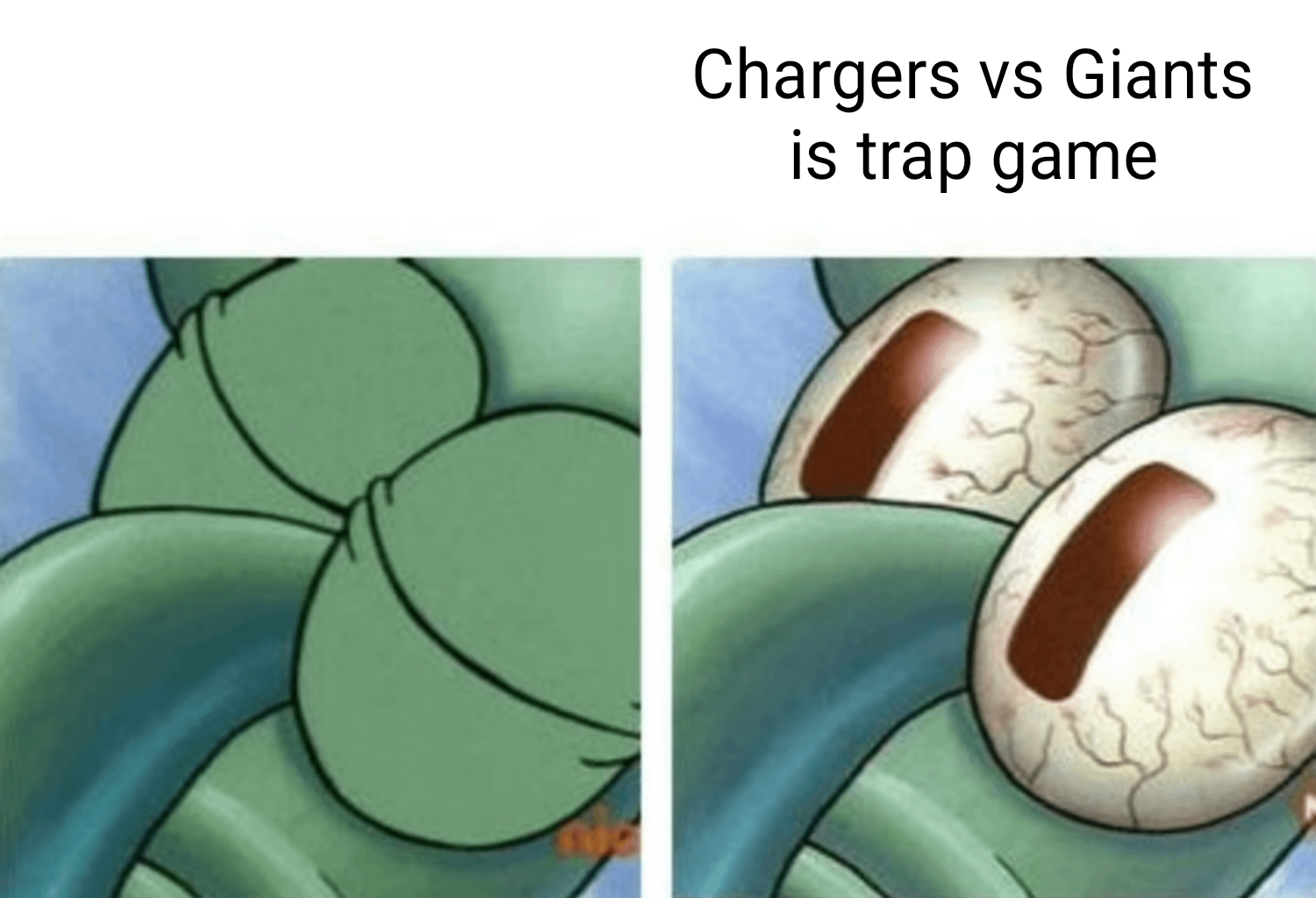 I feel good about every game leading up to the bye, but there's something fishy with this one...