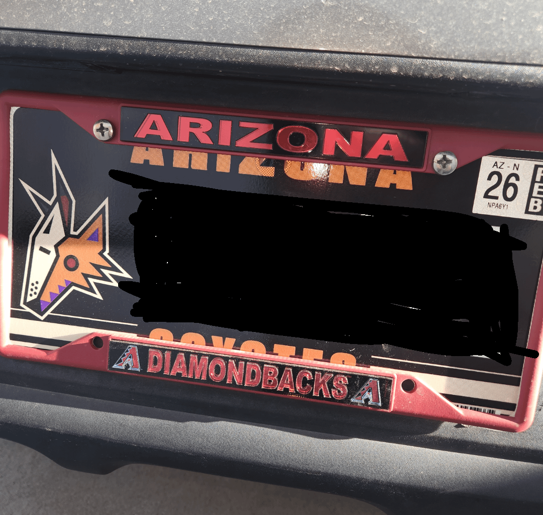 Got my hands on a license plate before they eventually stop being produced.